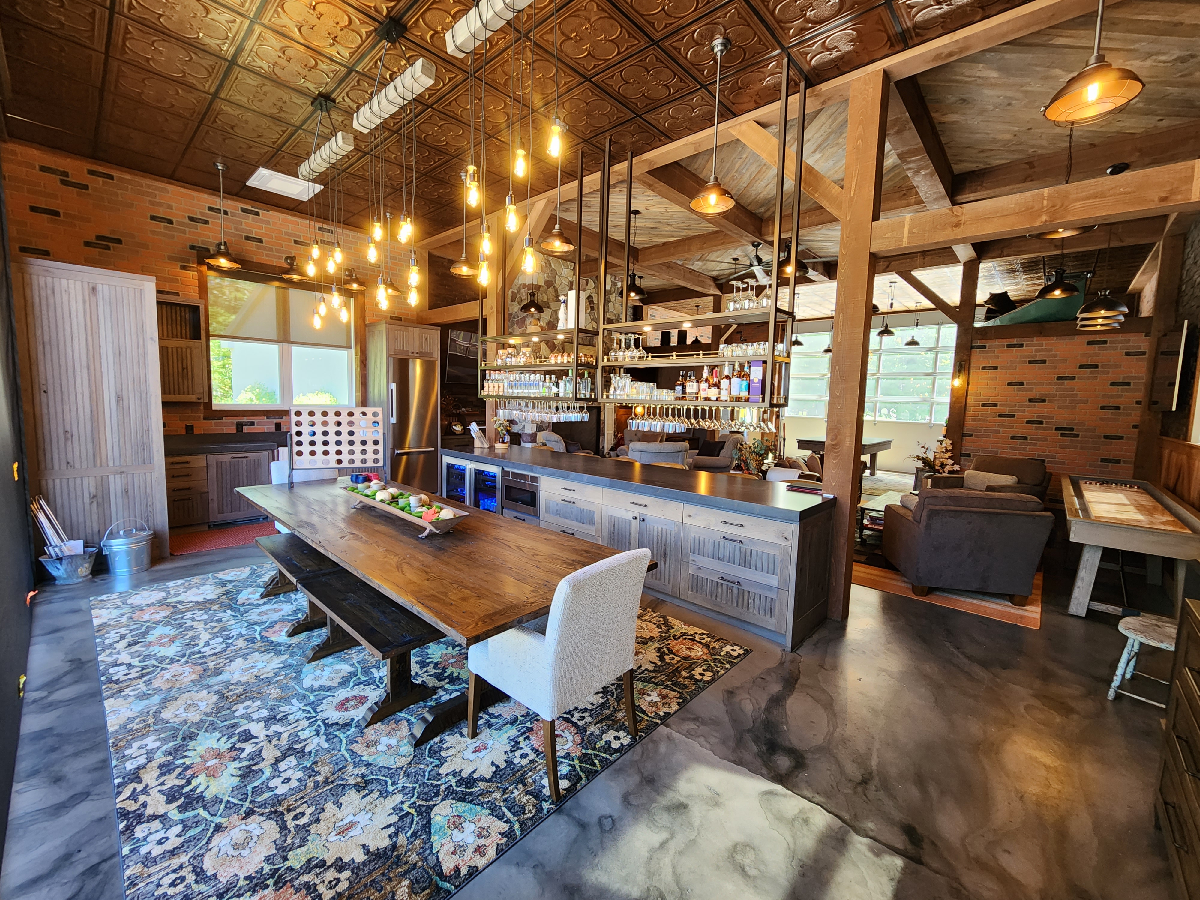 Custom kitchen detail — Keene, New Hampshire residence